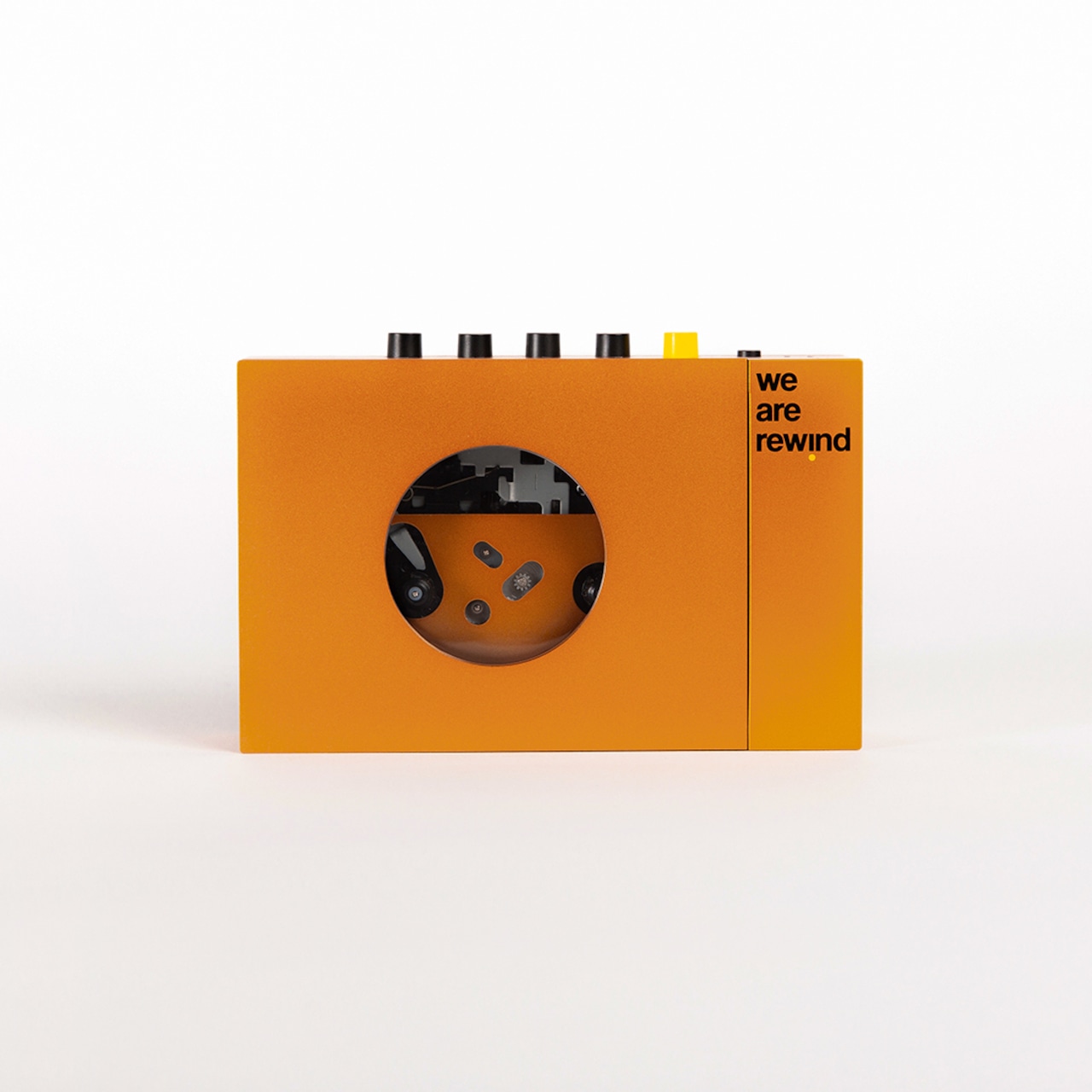 WE ARE REWIND Cassette Player Orange - SERGE